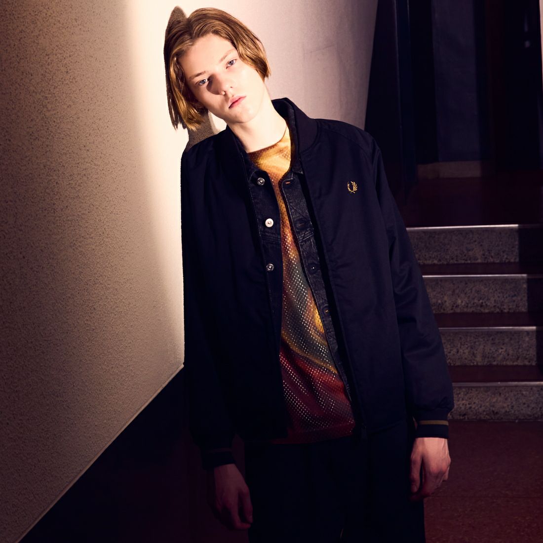 フレッドペリー　ボンバー　コート FRED PERRY [フレッドペリー] 別注 テニスボンバージャケット