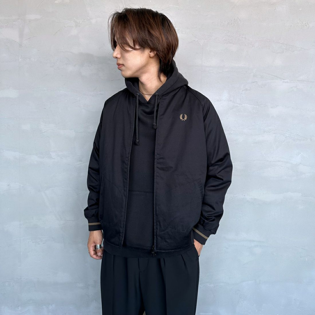 FRED PERRY [フレッドペリー] 別注 テニスボンバージャケット [FPM-24A-007-JF]｜ジーンズファクトリー公式通販サイト -  JEANS FACTORY Online Shop