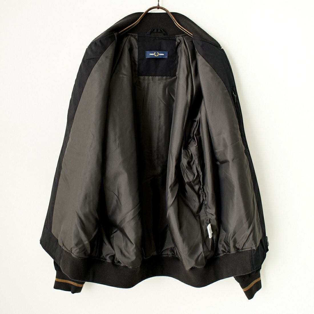 FRED PERRY [フレッドペリー] 別注 テニスボンバージャケット [FPM-24A-007-JF] BLACK