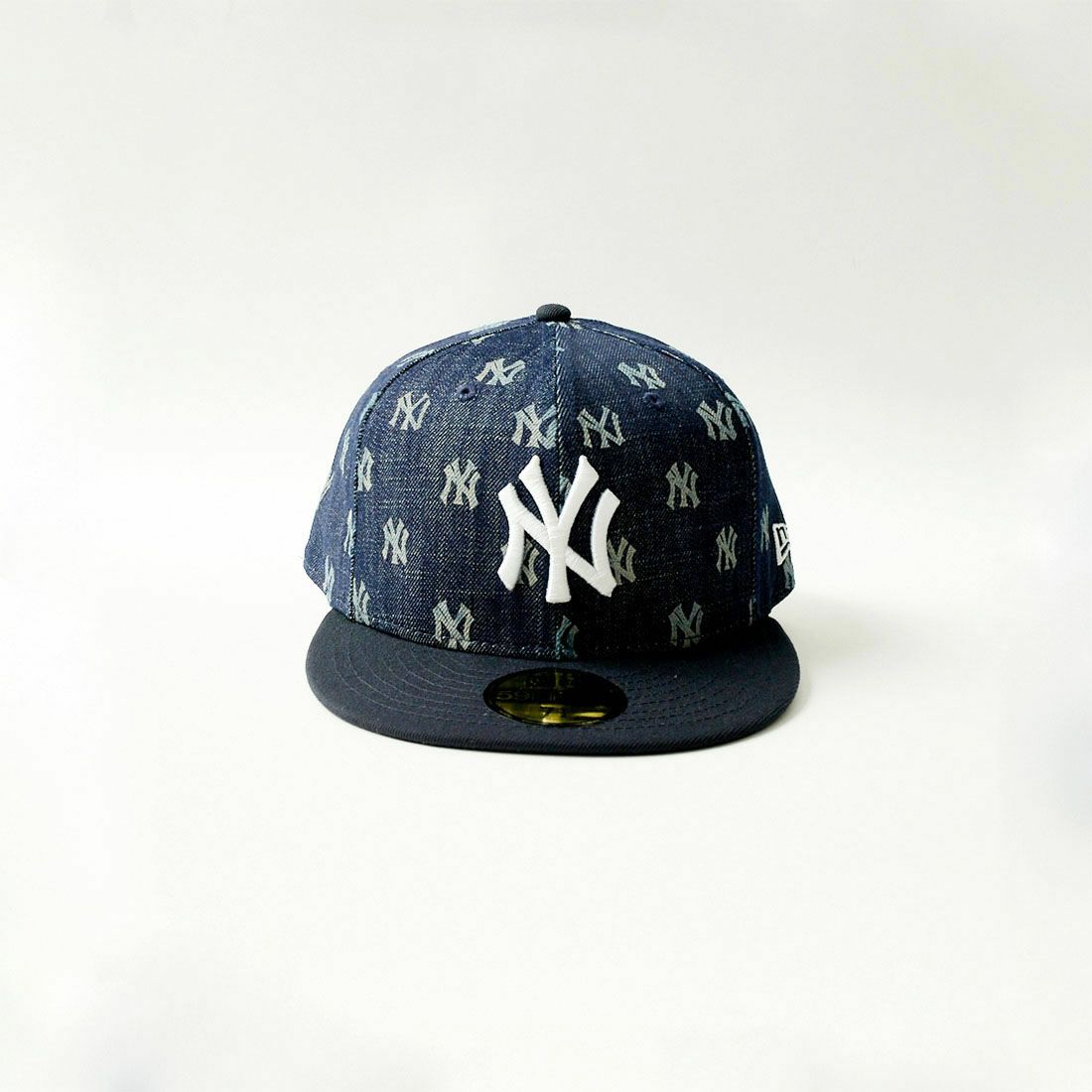 NEW ERA [ニューエラ] 59FIFTY デニムモノグラムロゴキャップ [14307712]