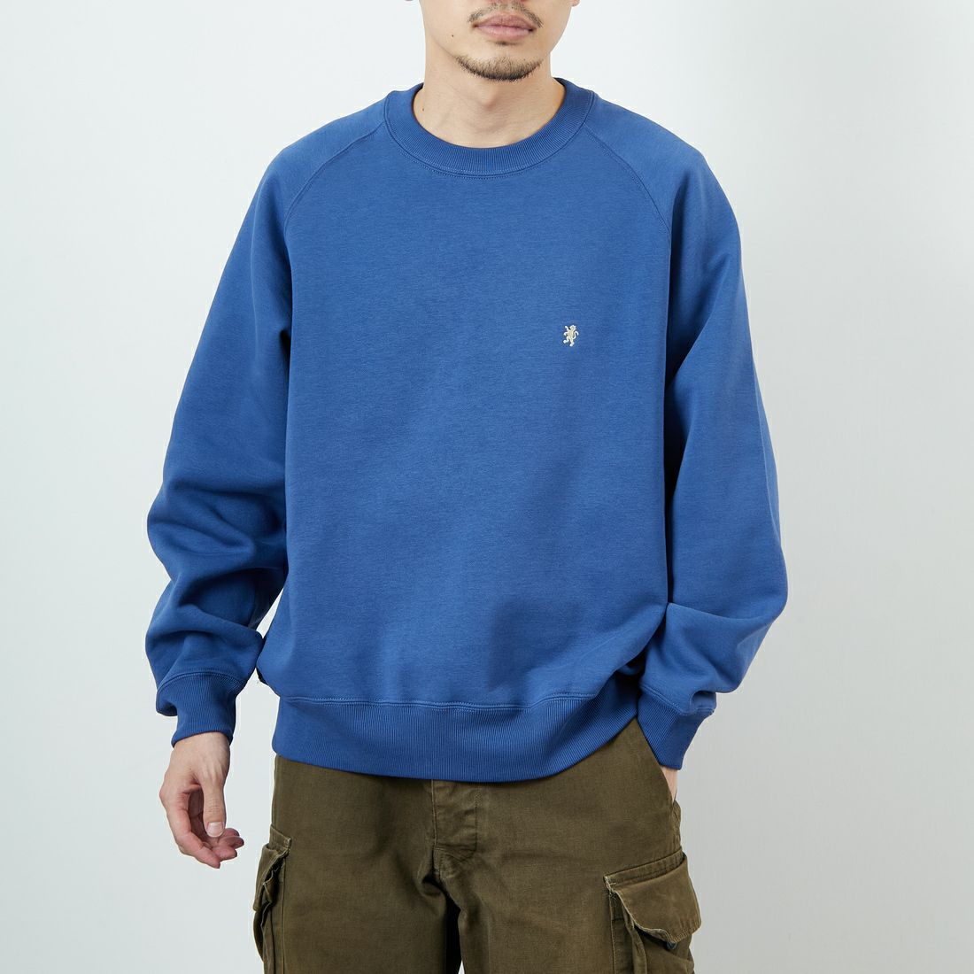 LT.BLUE&&モデル身長：168cm 着用サイズ：M&&