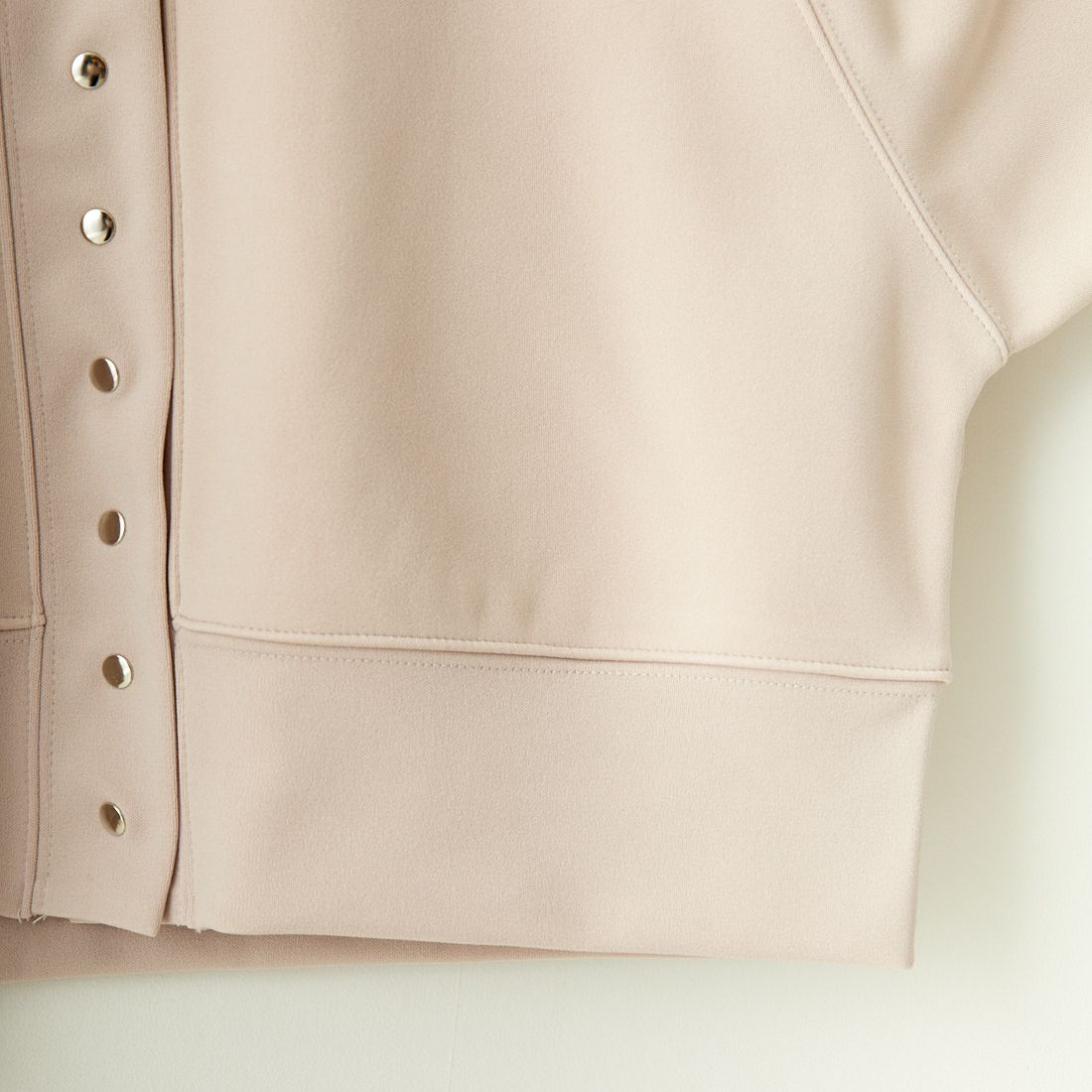 Margaux vintage [マルゴーヴィンテージ] スナップボタンカーディガン [MG-JK-24098-A] NUDE