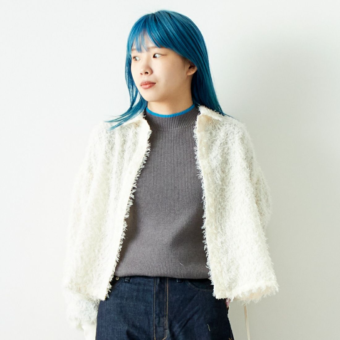 STELLA CIFFON [ステラシフォン] シアーカットジャガードトップス [ST3-25405]｜ジーンズファクトリー公式通販サイト -  JEANS FACTORY Online Shop