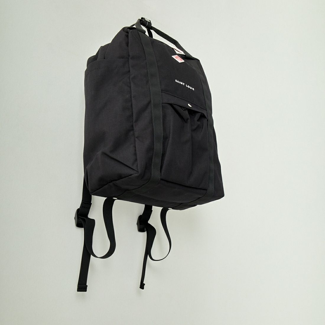DANTON [ダントン] コーデュラナイロン 2WAYスクエアバッグ SAINT LOUIS [SAINT-LOUIS] BLACK