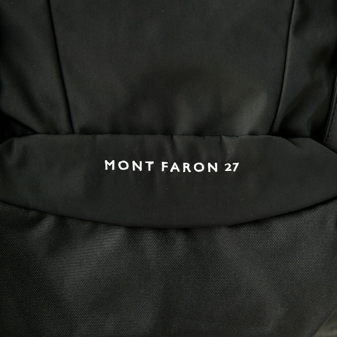 DANTON [ダントン] ポリエステルツイル バックパック [MONT-FARON-27] BLACK