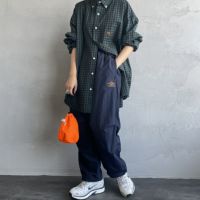 NAVY&&モデル身長：156cm 着用サイズ：S&&