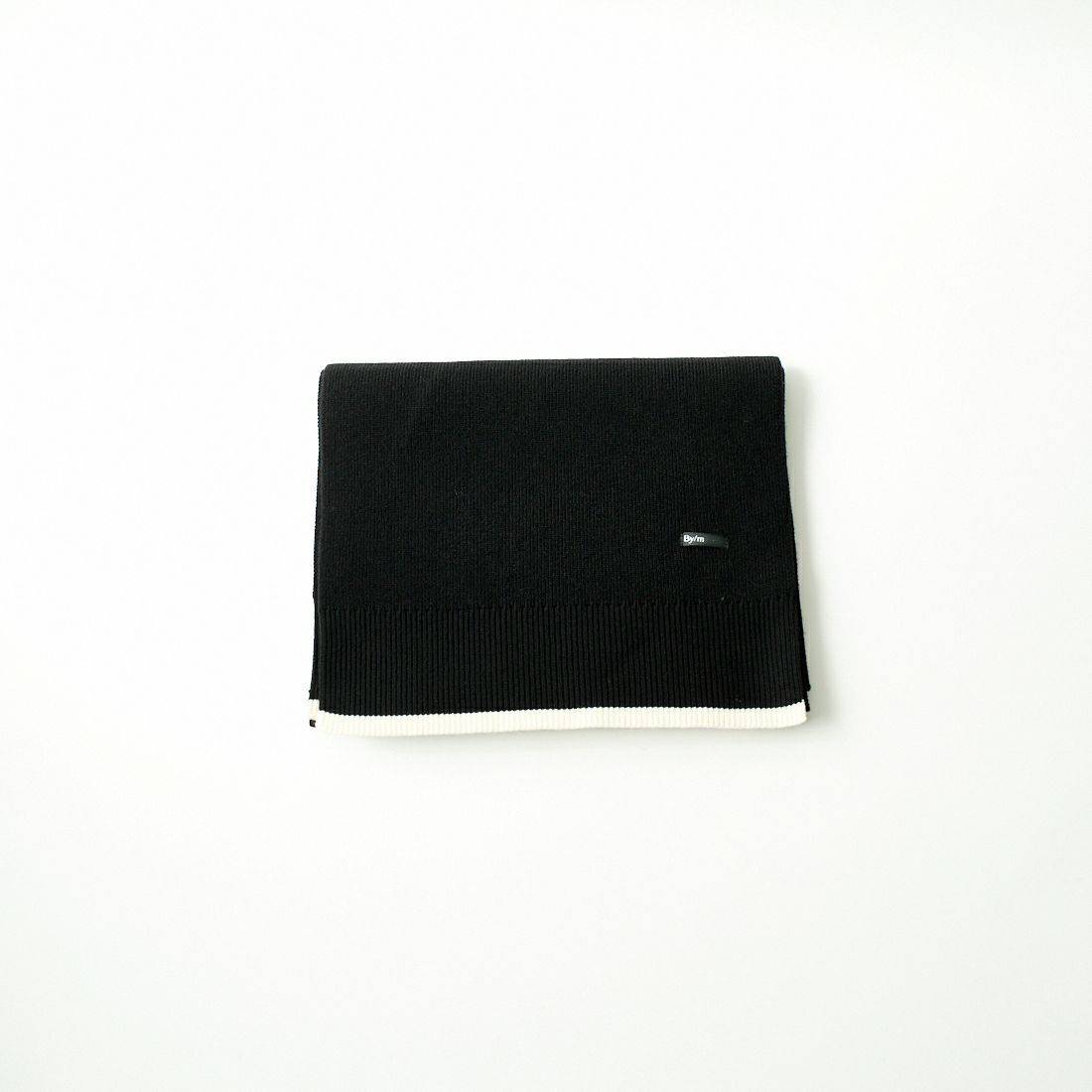 By/m [バイエム] バイカラーマフラー [24131028] 09 BLACK