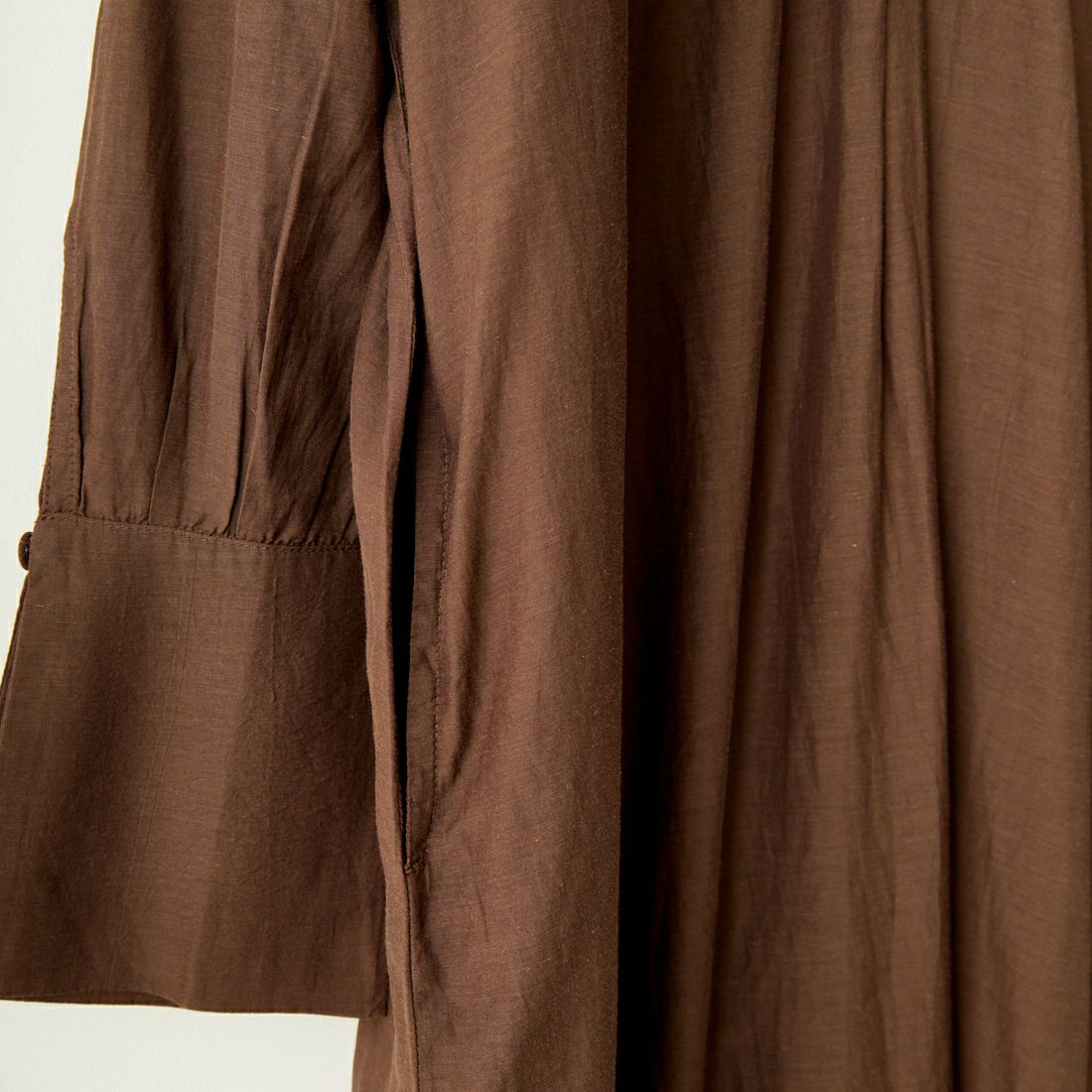 TORRAZZO DONNA [トラッゾドンナ] ビーガンシルクカフタンドレス [6254-566] 49 D.BROWN