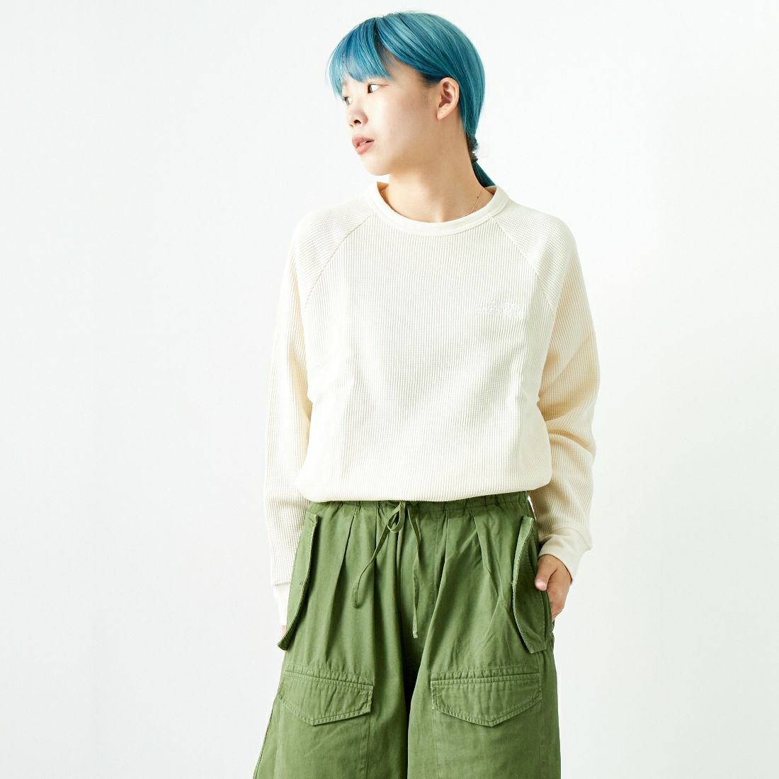 02 OFF&&モデル身長：167cm 着用サイズ：M&&