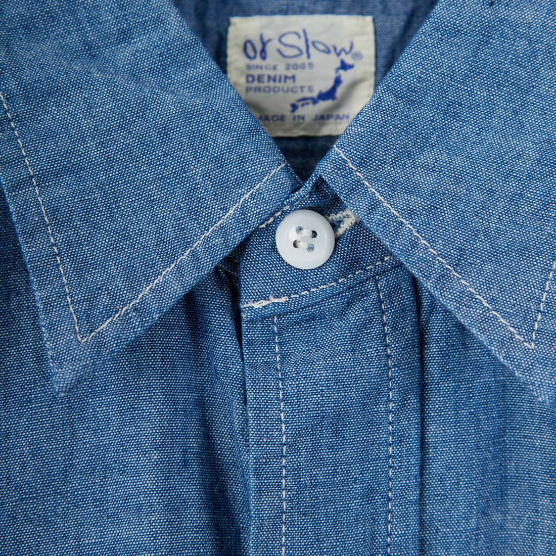 orSlow [オアスロウ] シャンブレーワークシャツ [01-8064] 84 CHAMBRA