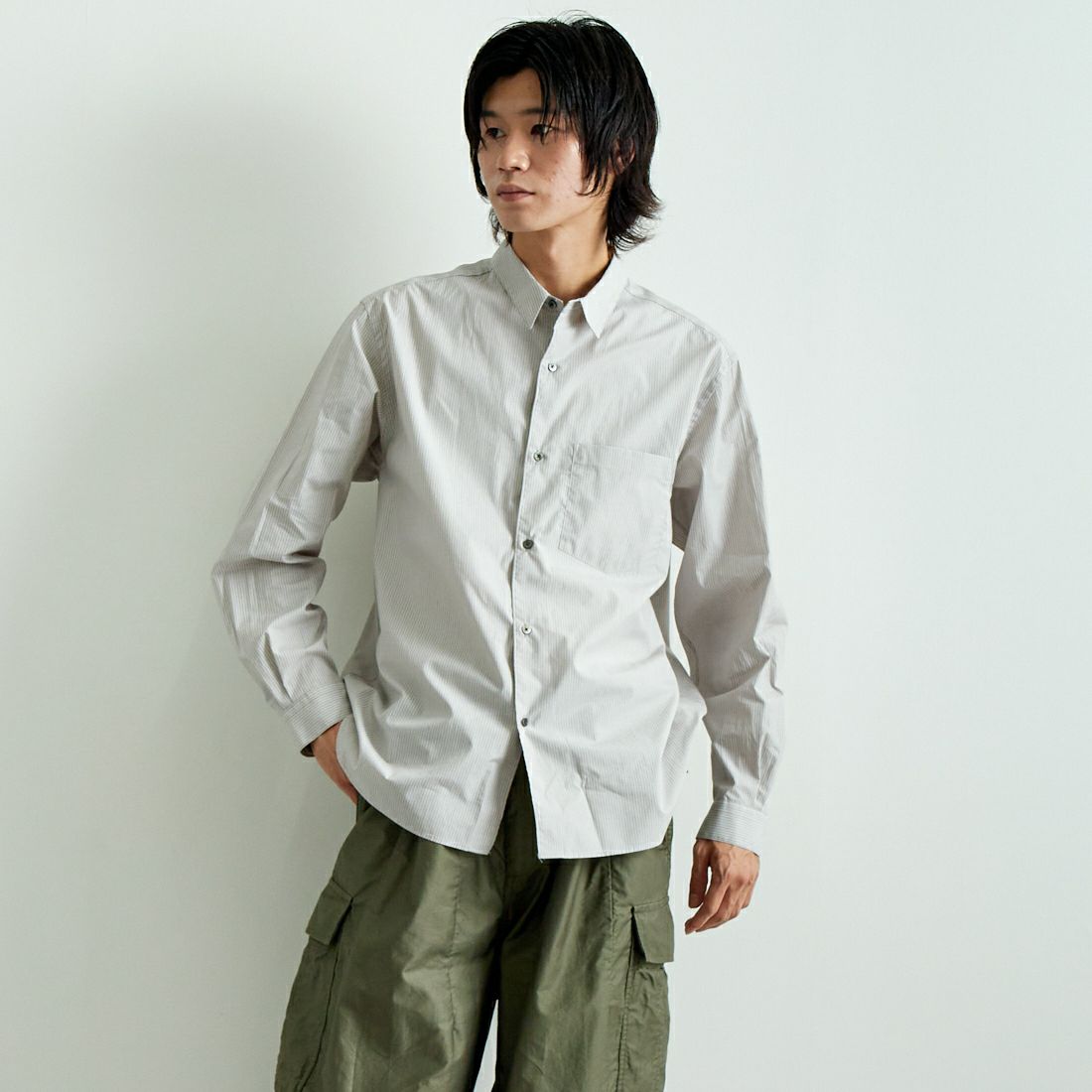 STILL BY HAND [スティルバイハンド] レギュラーカラーシャツ [SH00221]｜ジーンズファクトリー公式通販サイト - JEANS  FACTORY Online Shop