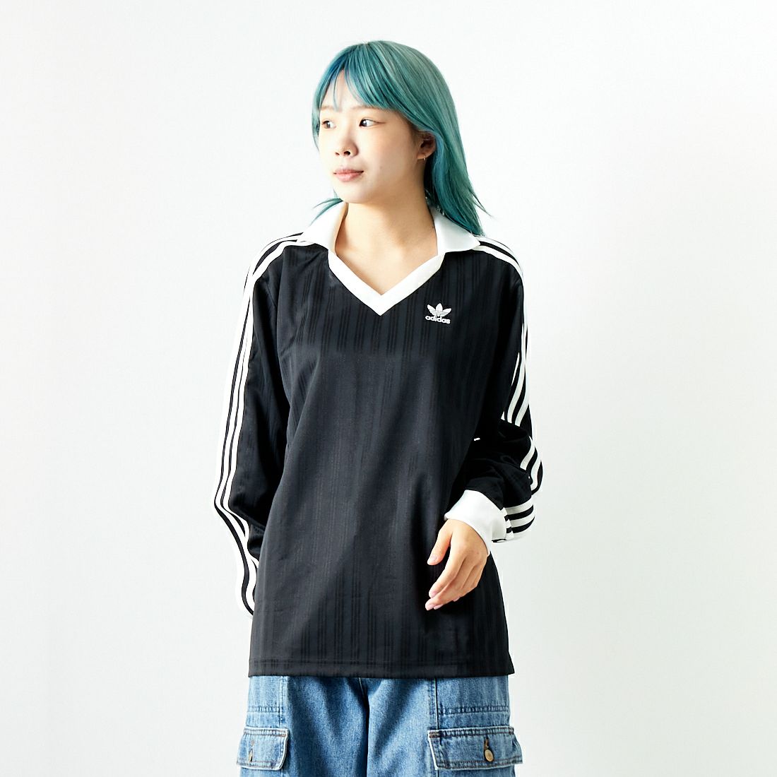 adidas Originals [アディダス オリジナルス] アディカラー ピケサッカー長袖Tシャツ [KLM64]