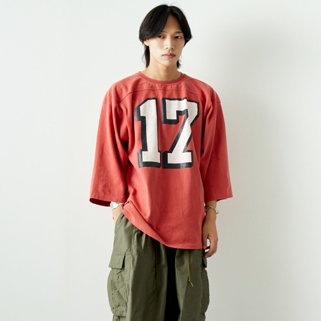 JACKSON MATISSE [ジャクソンマティス] 17 フットボールTシャツ [JM24AW002]