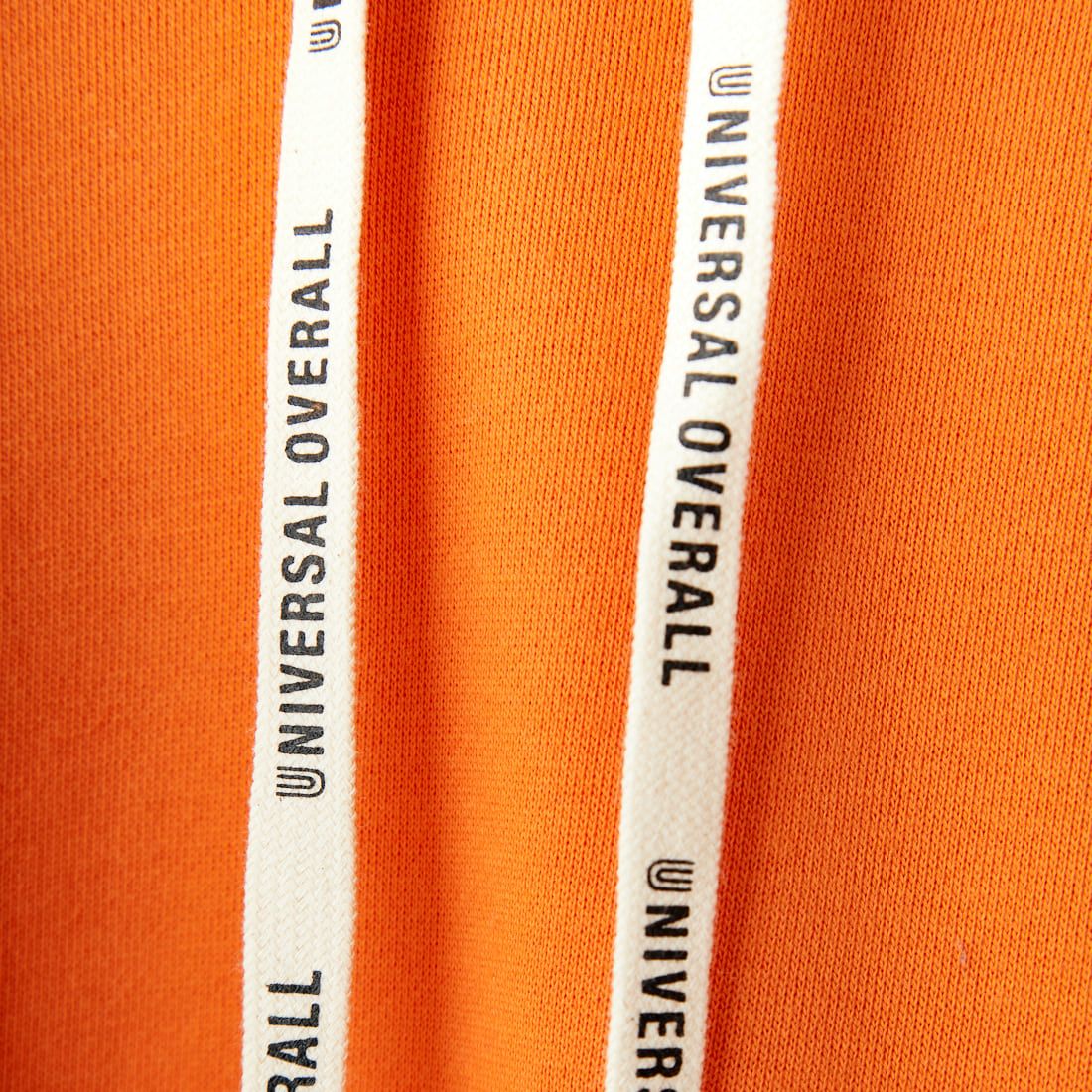 UNIVERSAL OVERALL [ユニバーサルオーバーオール] 別注 ワンポイントロゴ刺繍 スウェットパーカー [U2431230IN-JF] ORANGE