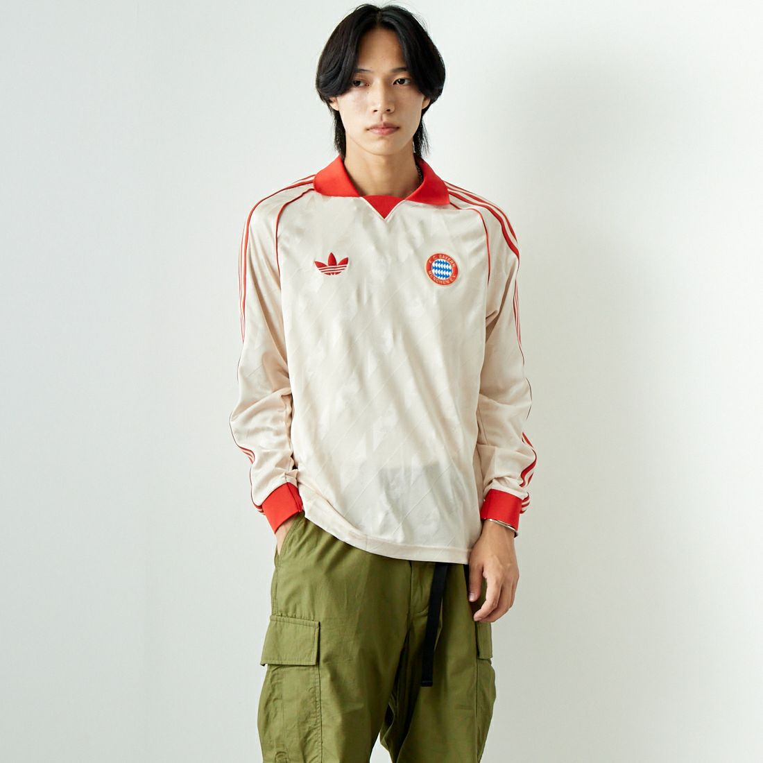 adidas Originals [アディダス オリジナルス] FCバイエルン LIFESTYLER ロングスリーブジャージー [JNP83]