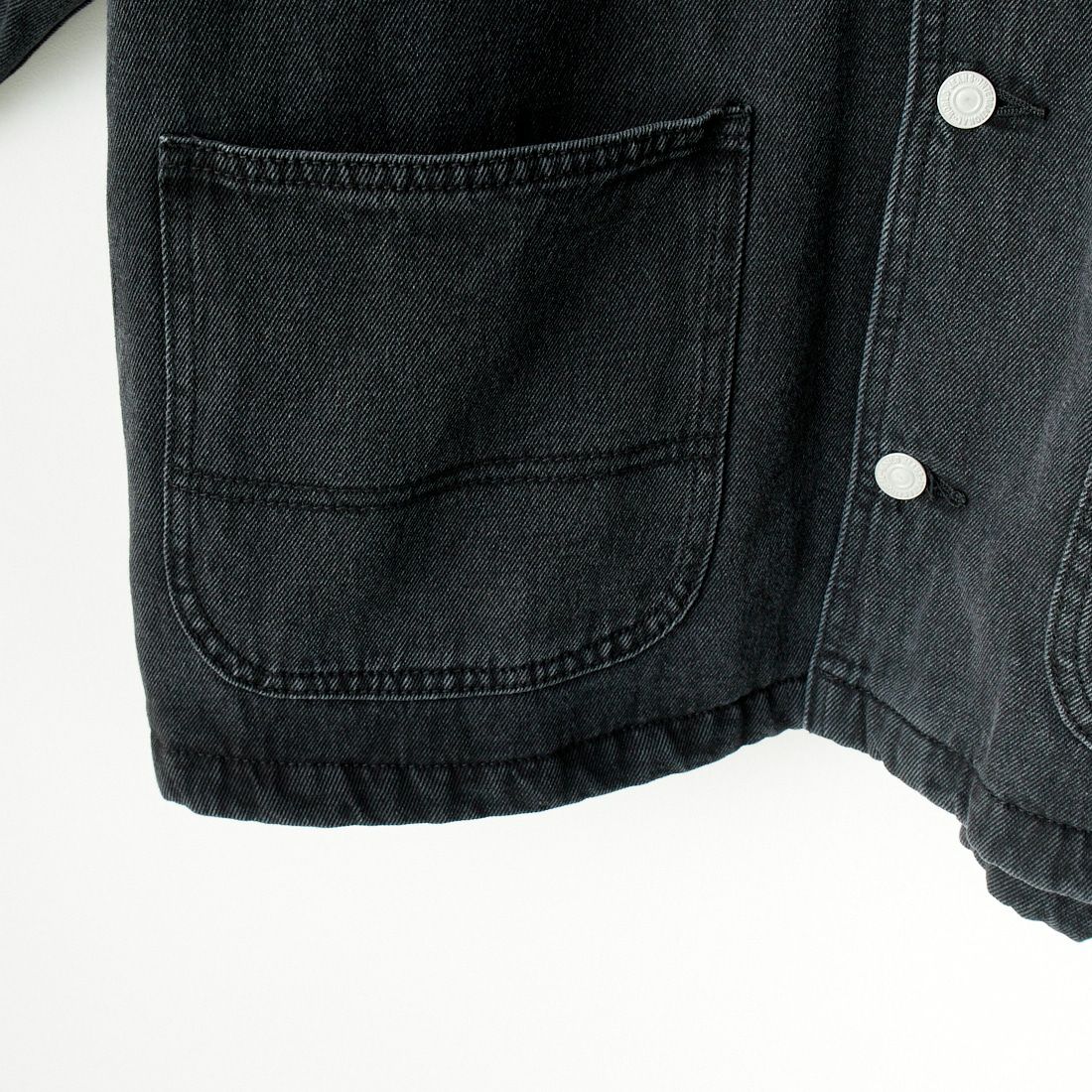 Jeans Factory Clothes [ジーンズファクトリークローズ] STANDARD ショートカバーオール [JFC-244-065] FADE BLK