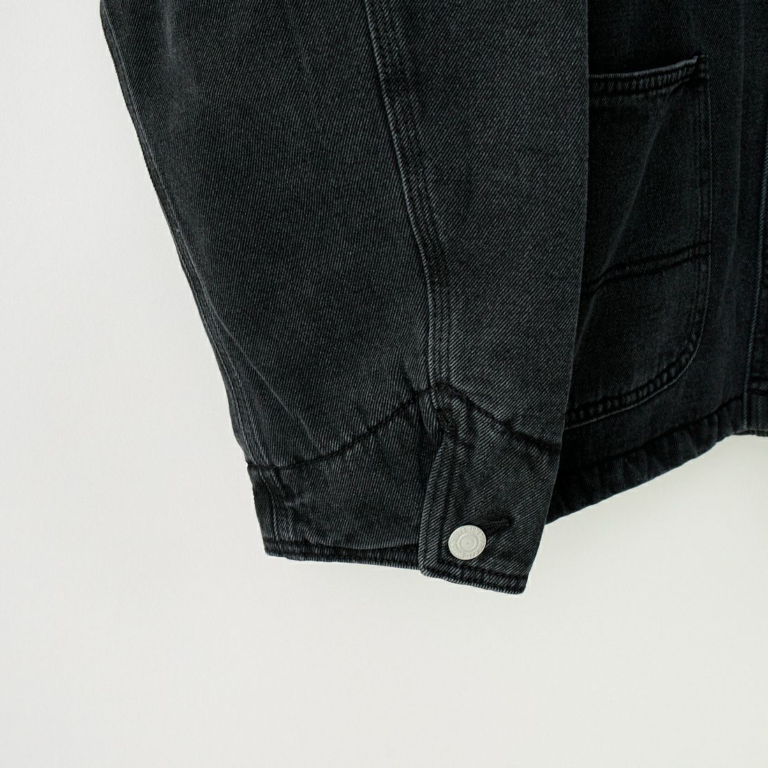 Jeans Factory Clothes [ジーンズファクトリークローズ] STANDARD ショートカバーオール [JFC-244-065] FADE BLK