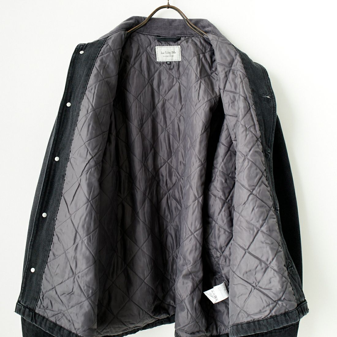 Jeans Factory Clothes [ジーンズファクトリークローズ] STANDARD ショートカバーオール [JFC-244-065] FADE BLK