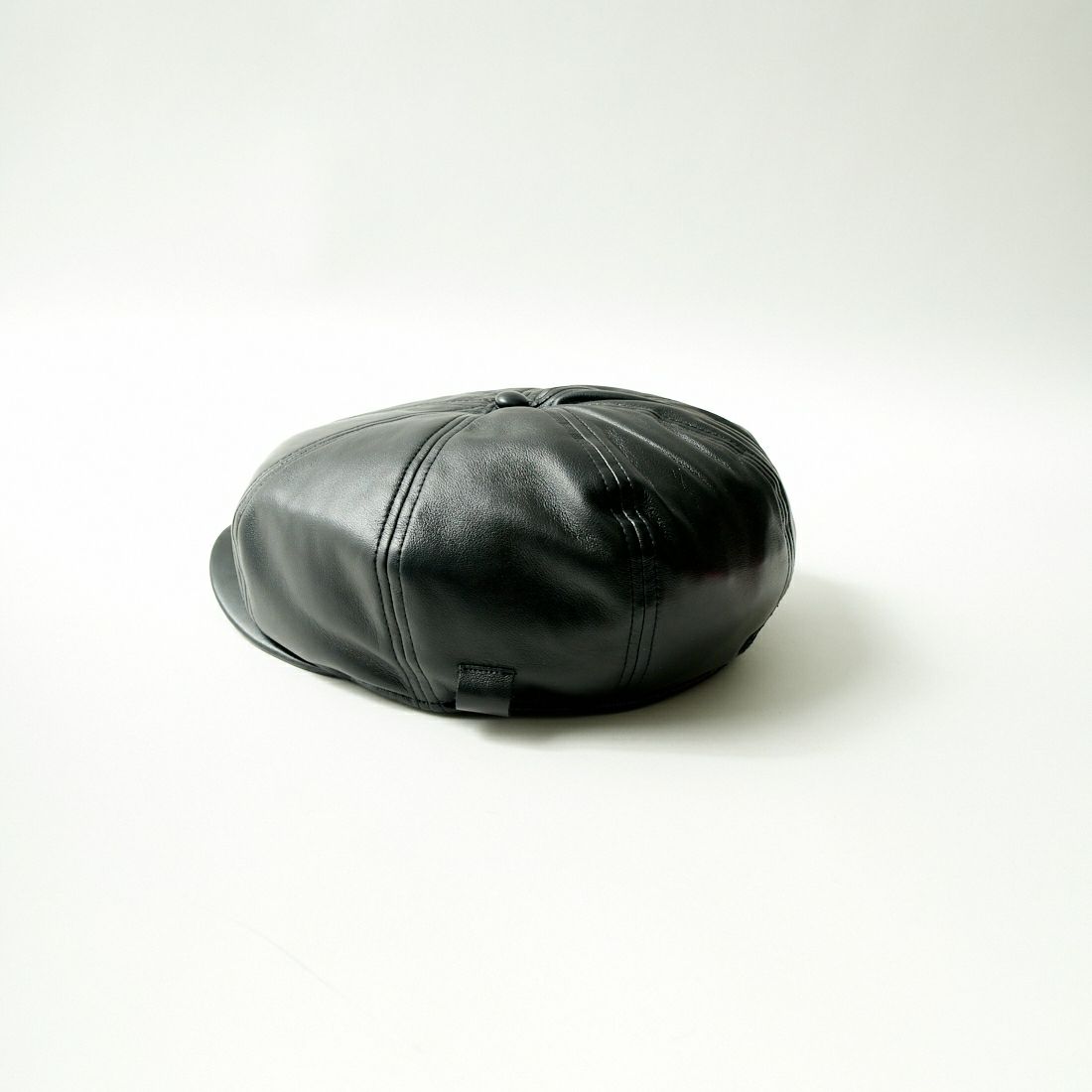KANGOL [カンゴール] Faux レザーハンチング [233069629] 01 BLACK