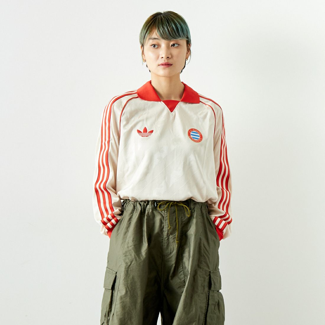 adidas Originals [アディダス オリジナルス] FCバイエルン LIFESTYLER ロングスリーブジャージー [JNP83]