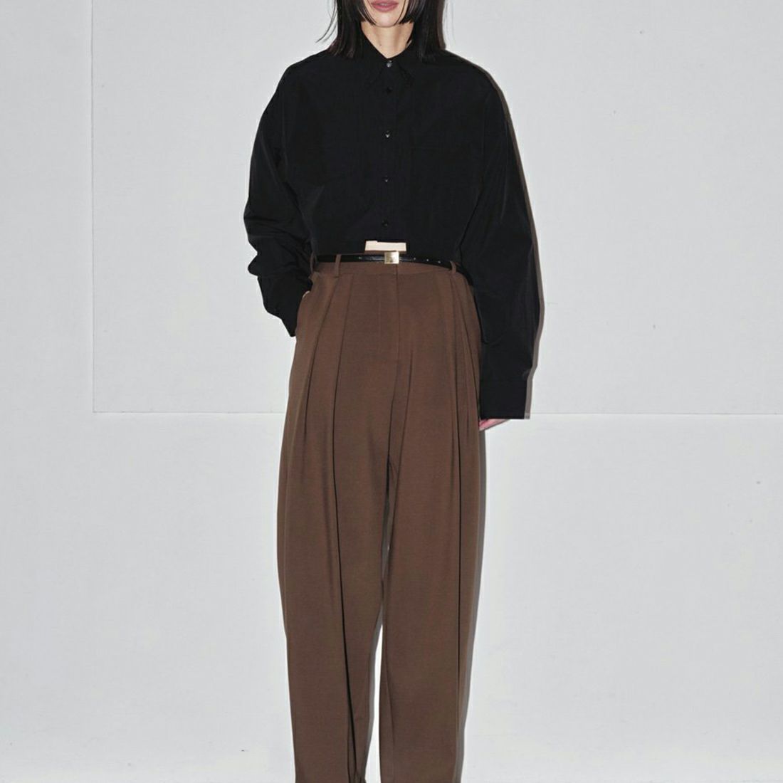 TODAYFUL [トゥデイフル] ポケットショートシャツ [12320418] BLK