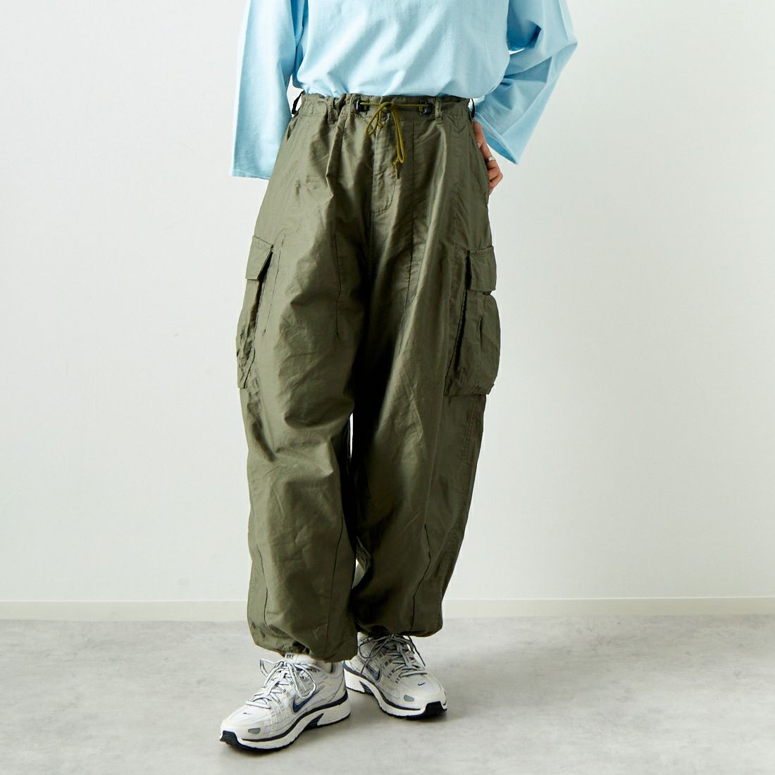 A OLIVE&&モデル身長：160cm 着用サイズ：1&&