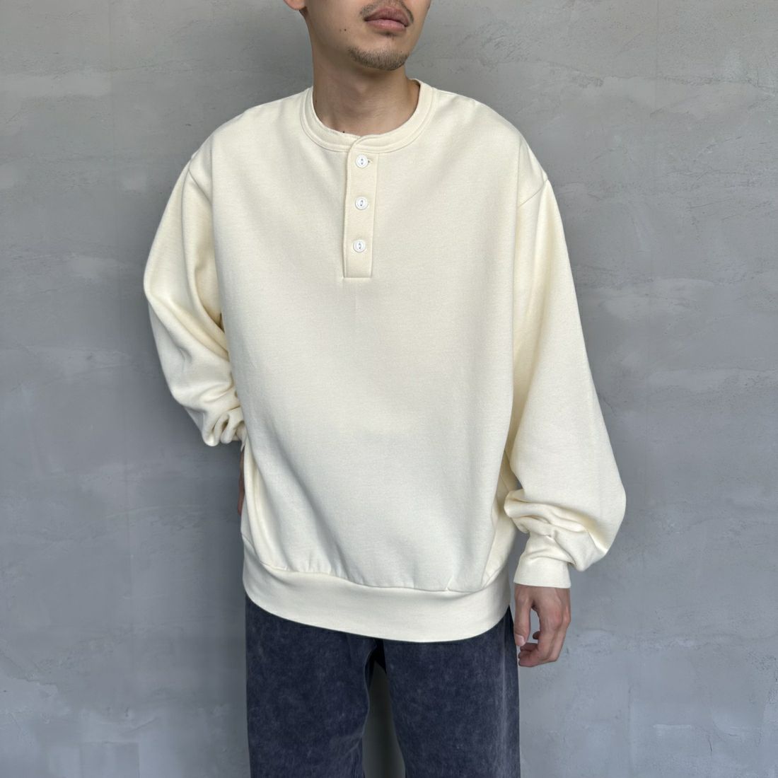 IVORY&&モデル身長：168cm 着用サイズ：L&&