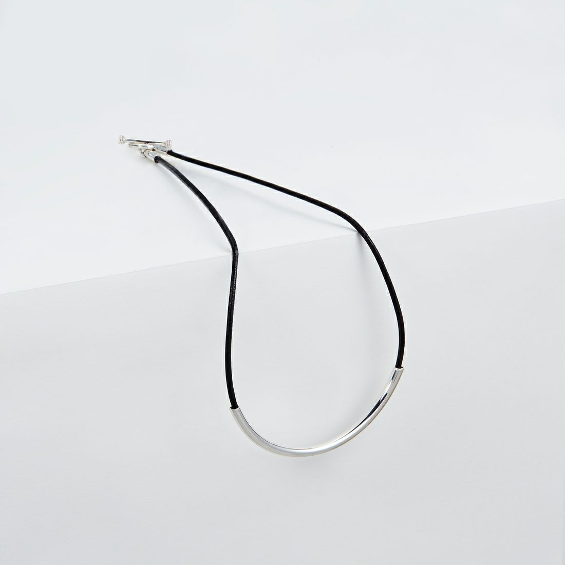 XOLO JEWELRY [ショロジュエリー] ラウンドレザーネックレス [XOLN002-50] BLACK