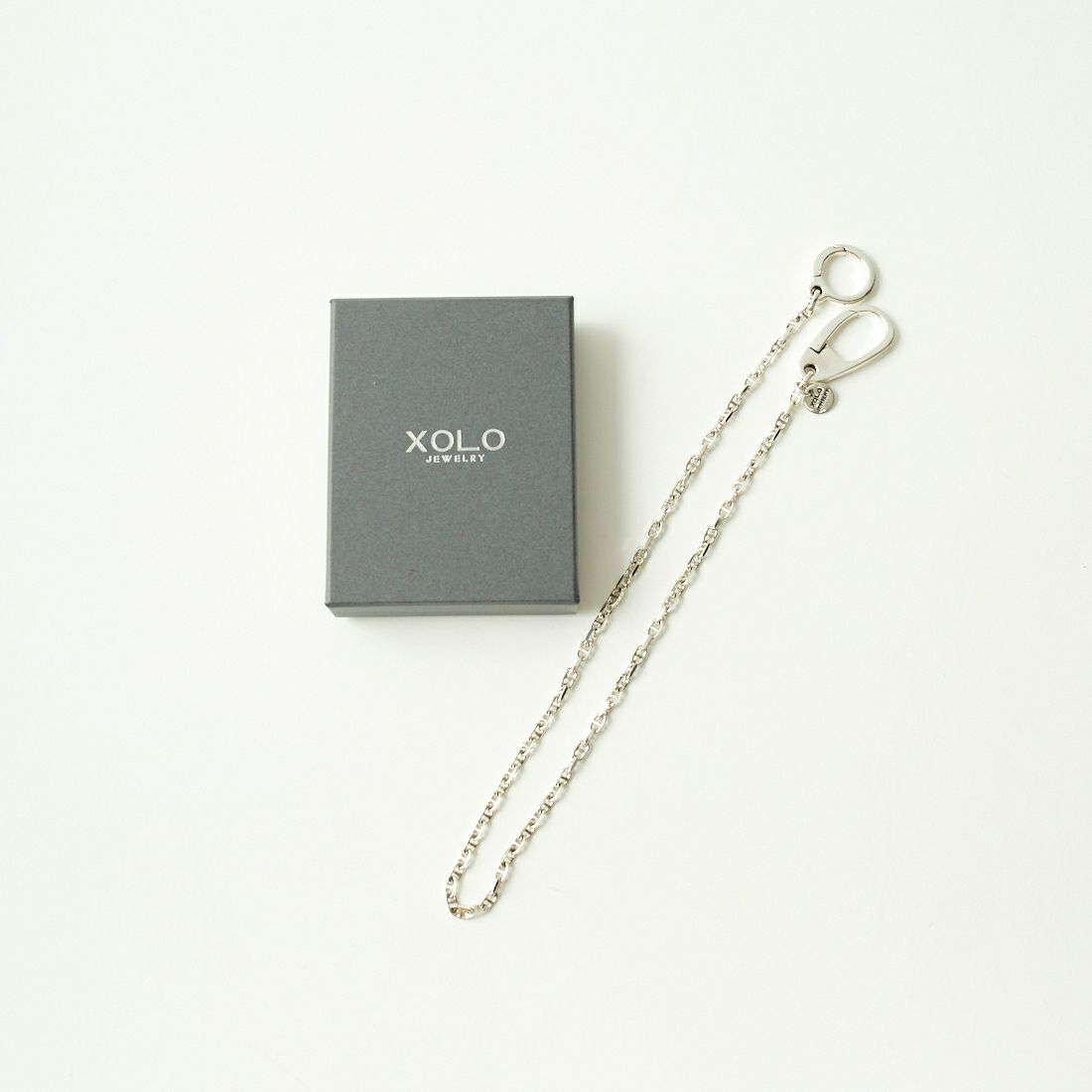 XOLO JEWELRY [ショロジュエリー] ソリッドアンカーリンク ラージウォレットチェーン [XOWC001-50] SILVER