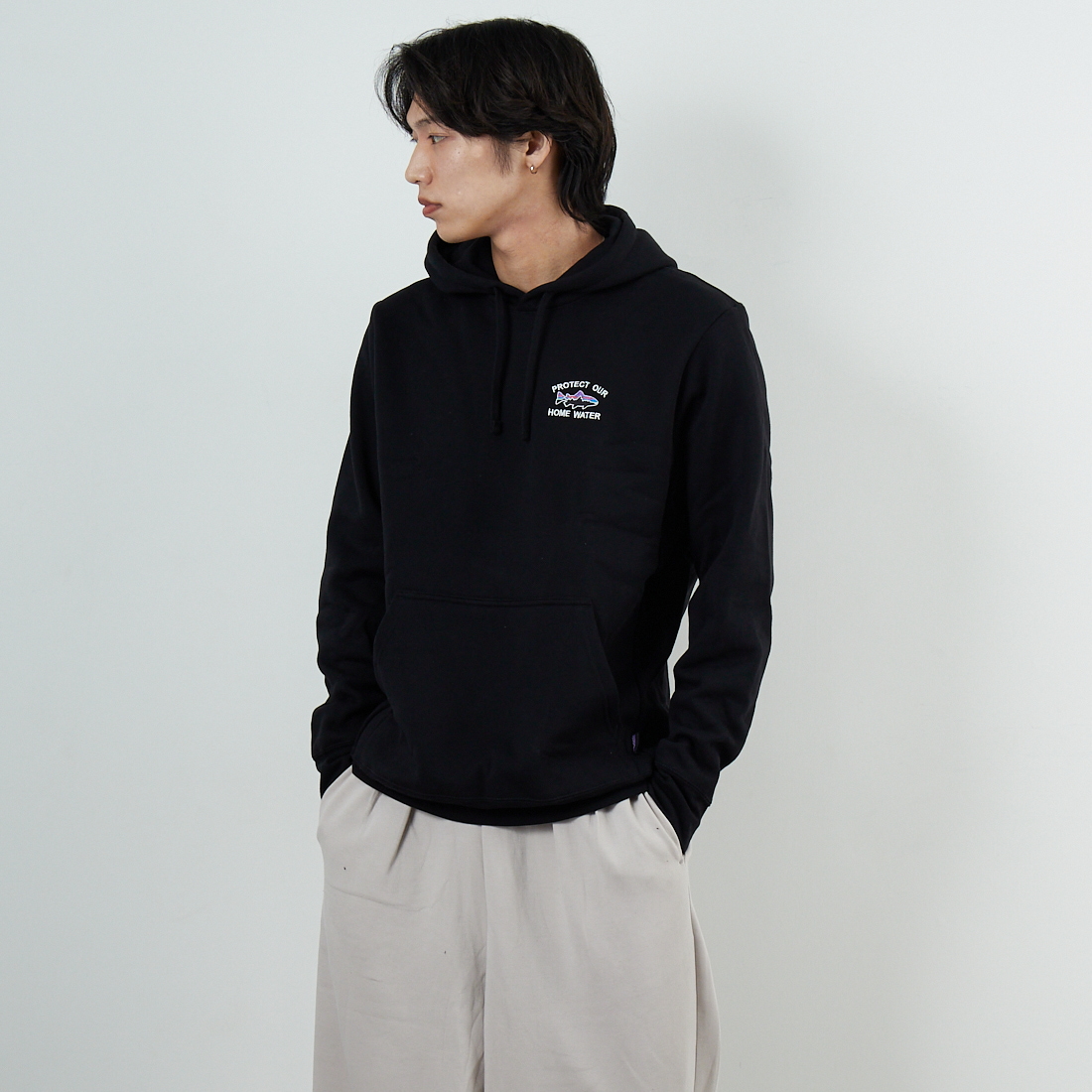 パタゴニア ハーフジップアップ フリースプールオーバー 挙げろ 雪なし  