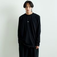 BLACK&&モデル身長：179cm 着用サイズ：L&&