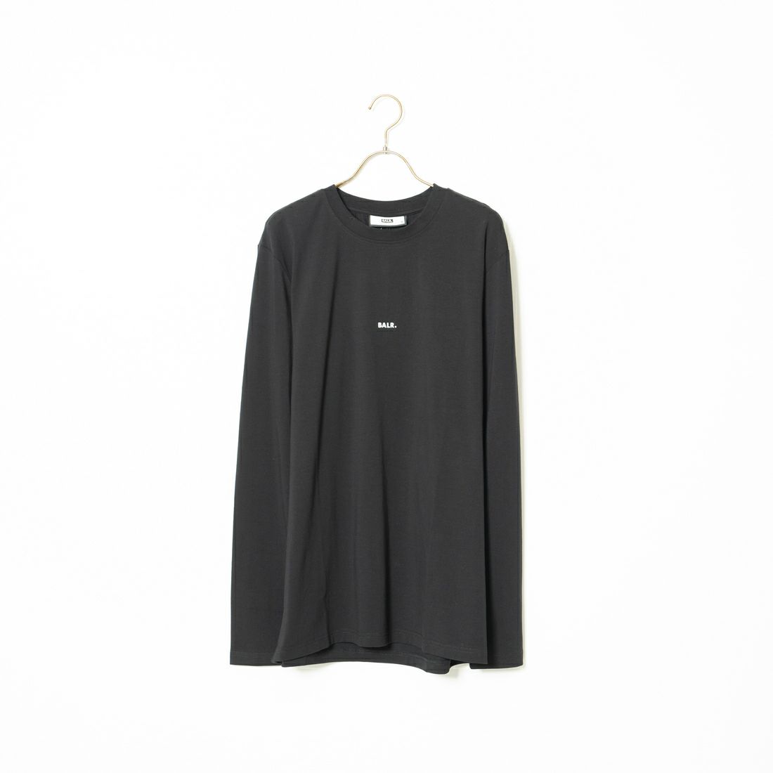 BALR. [ボーラー] 日本限定 ブランドロングスリーブTシャツ [B11111059] BLACK