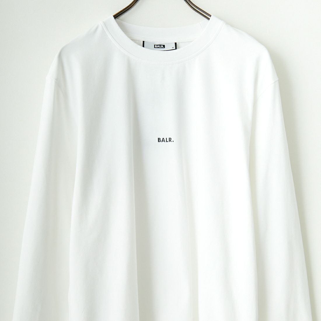 BALR. [ボーラー] 日本限定 ブランドロングスリーブTシャツ [B11111059] WHITE