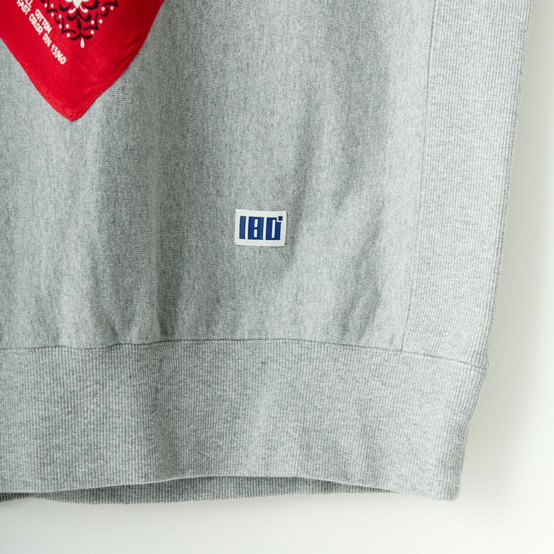 ILL ONE EIGHTY [イル ワンエイティ] ヴィンテージ バンダナスウェット [ILL241-11K] H.GRAY