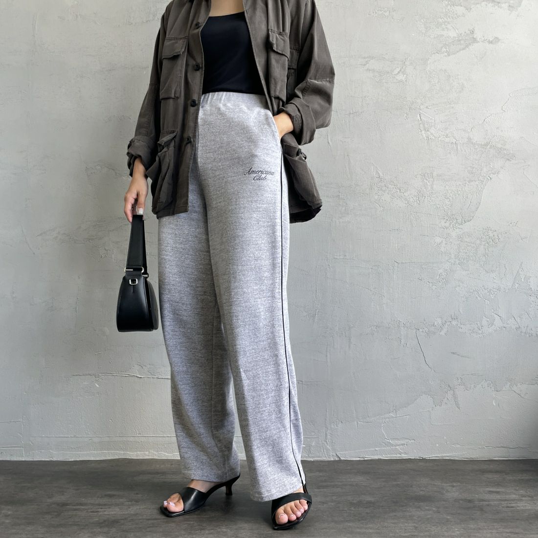 ﾓｸｸﾞﾚｰ&&モデル身長：163cm 着用サイズ：ONE SIZE&&