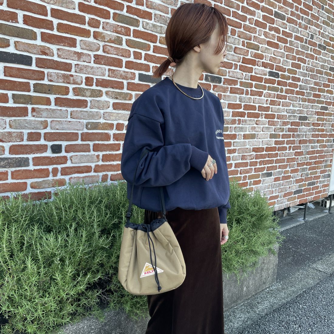 KELTY [ケルティ] リバーシブル巾着バッグ [32592465] MOCHA