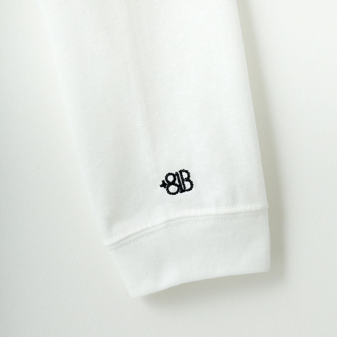 +81 BRANCA [ハチイチブランカ] スラブシアー ロングスリーブTシャツ [81B-24AW-CS07] WHITE