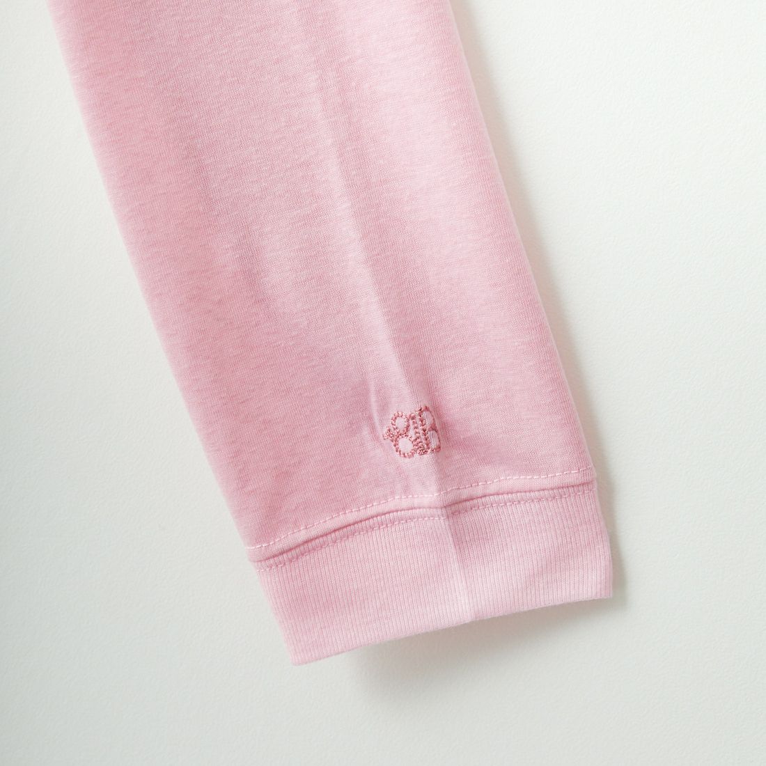 +81 BRANCA [ハチイチブランカ] スラブシアー ロングスリーブTシャツ [81B-24AW-CS07] PINK