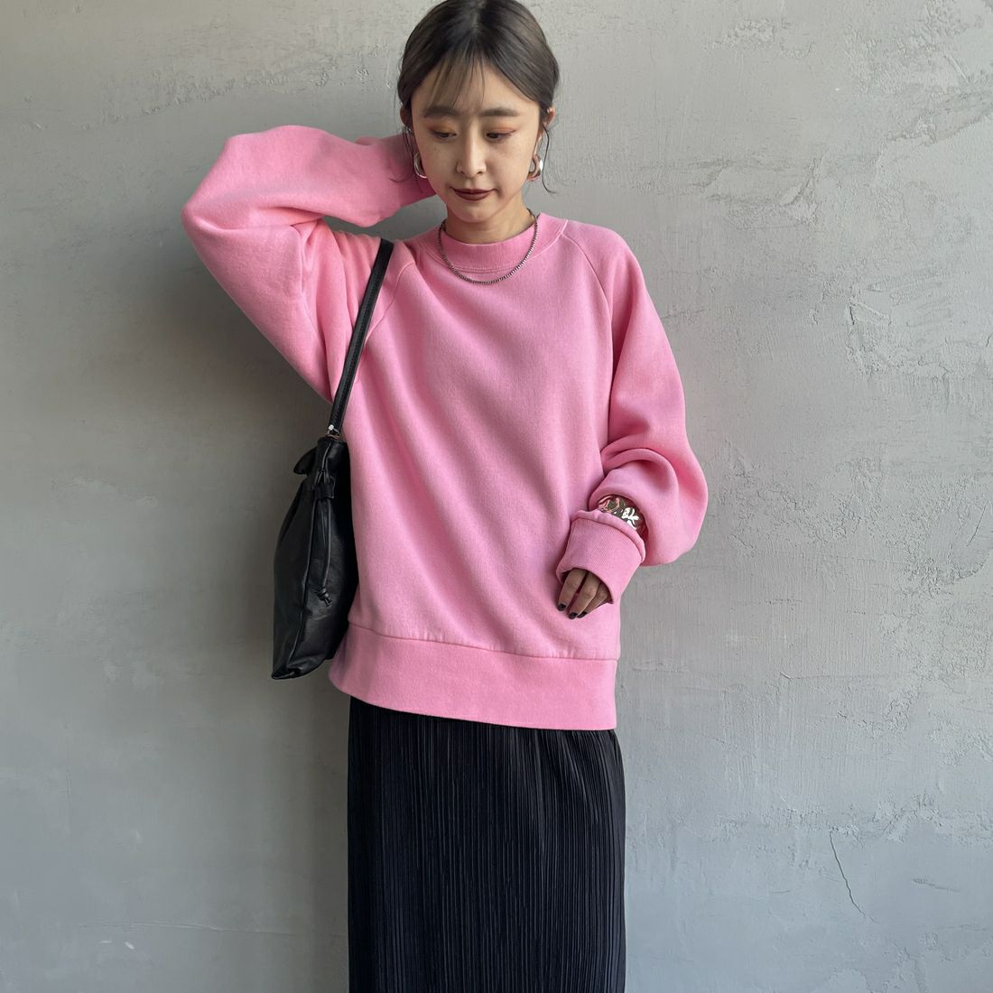 15 PINK&&モデル身長：150cm 着用サイズ：F0&&