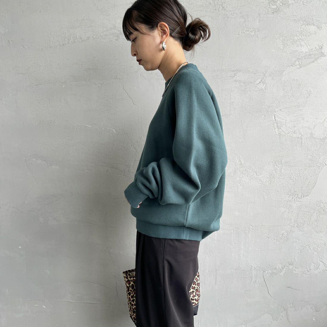 the shinzone コモンスウエット　ピンク Shinzone シンゾーン コットン クルーネック スウェット シャツ