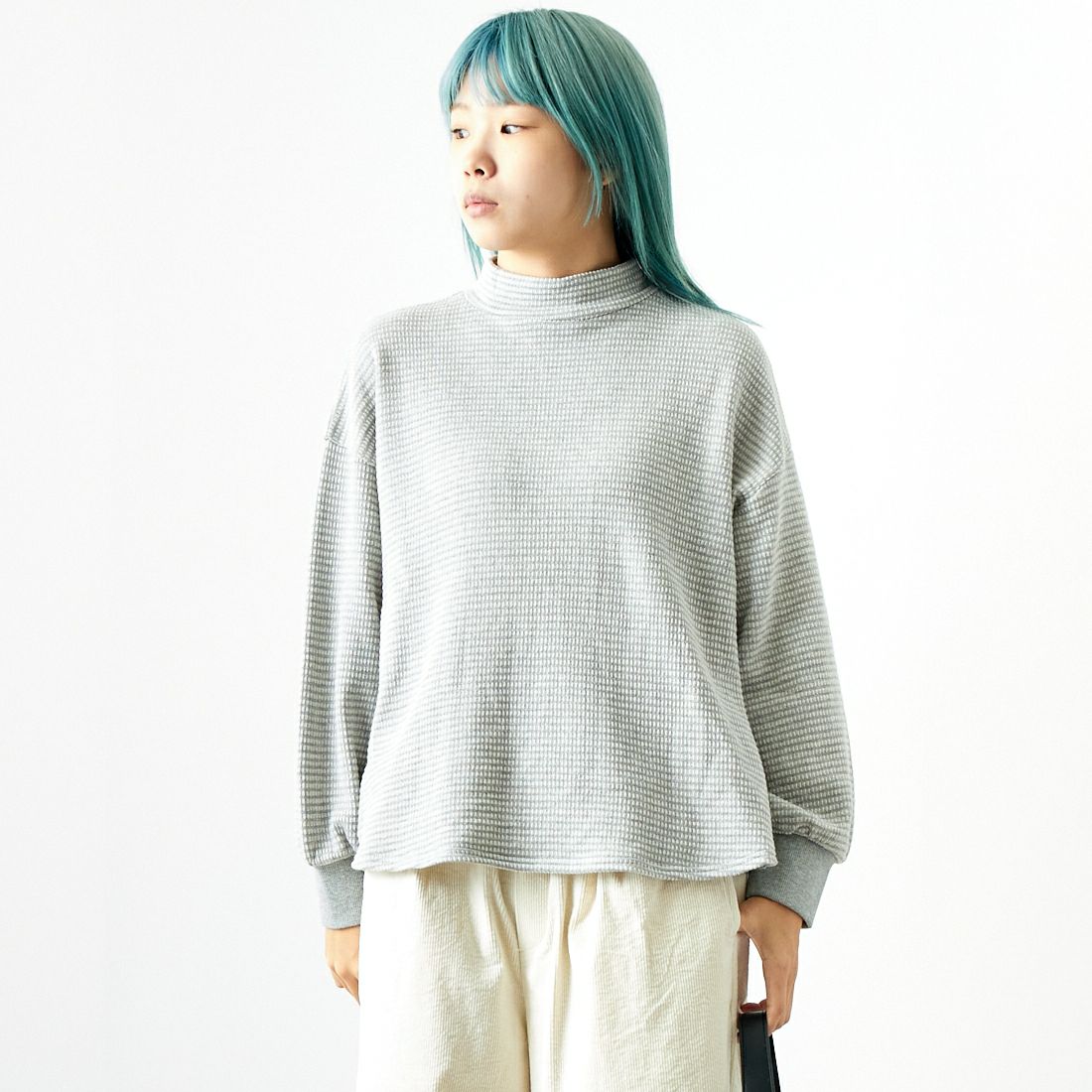 85 GRAYﾓｸ&&モデル身長：167cm 着用サイズ：F&&