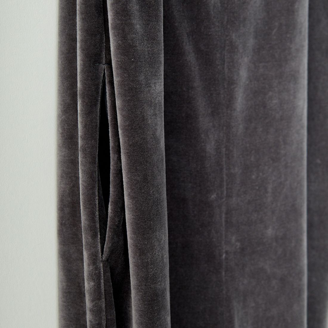 me. [ミードット] コットンベロア サロペット [ME-24306] 285 GRAY
