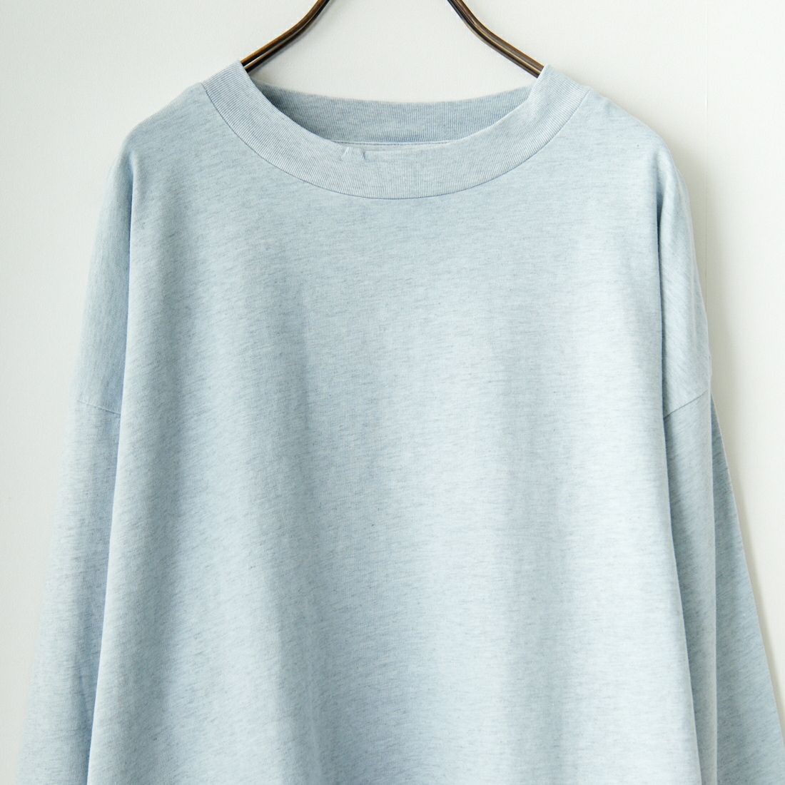 Johnbull [ジョンブル] オーバーダイ バルーンロングスリーブTシャツ [JM243C11] 052 ｻｯｸｽ