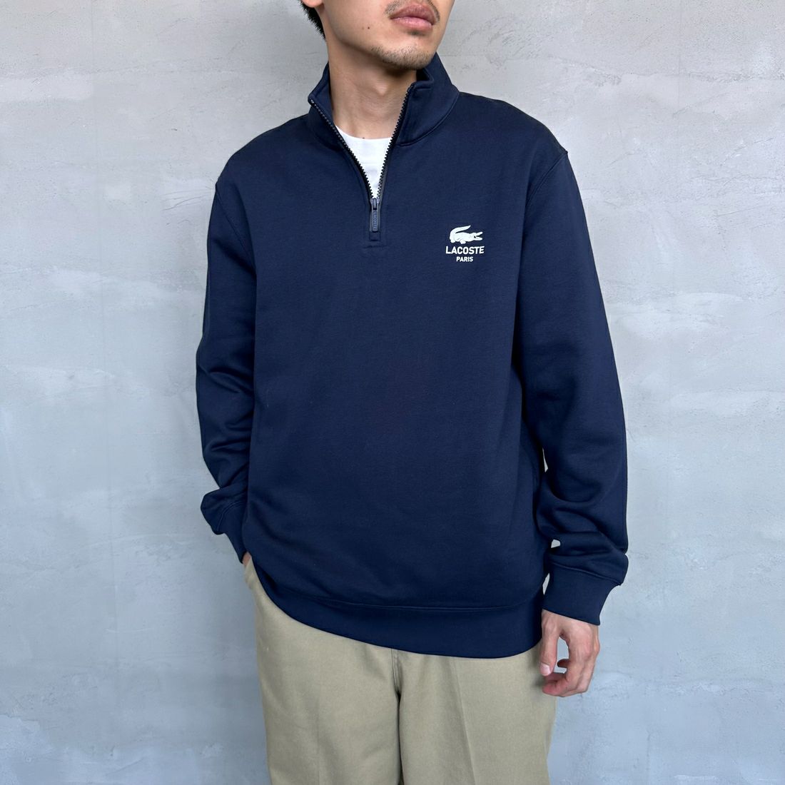 166 NAVY B&&モデル身長：168cm 着用サイズ：L&&