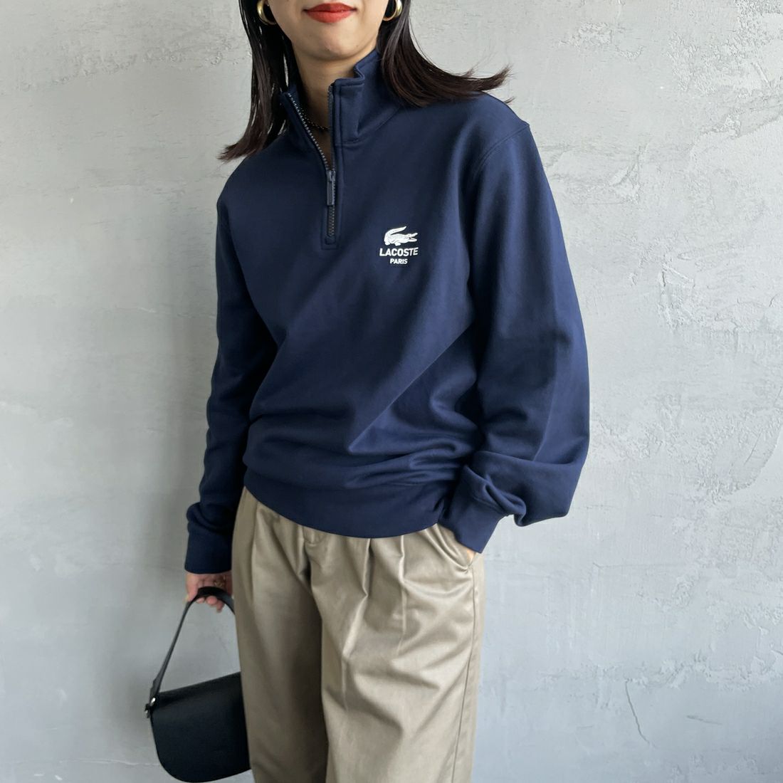 166 NAVY B&&モデル身長：163cm 着用サイズ：S&&