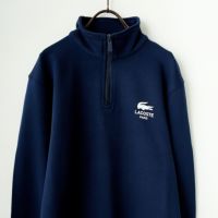 LACOSTE [ラコステ] ワンポイントプリントハーフジップ