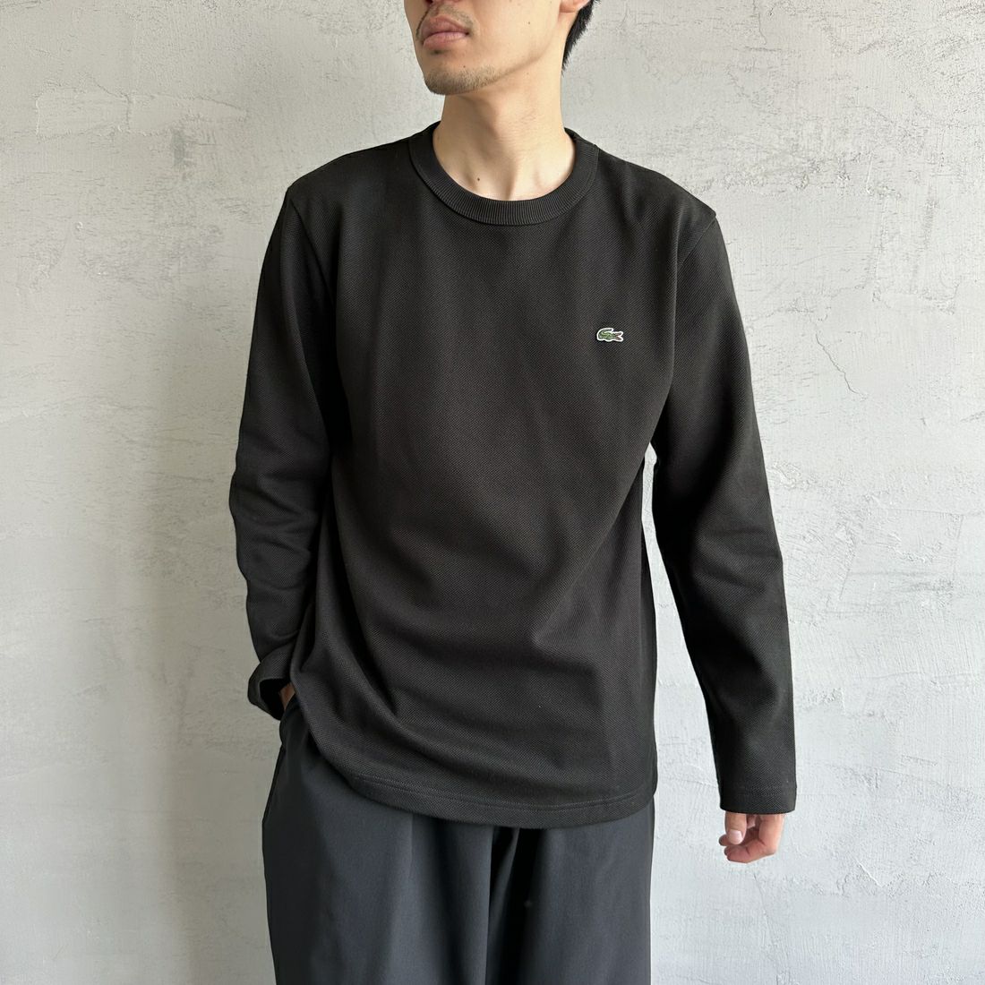 LACOSTE [ラコステ] クラシックフィットロングスリーブTシャツ [TH7019]