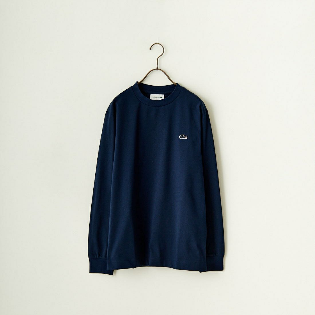 LACOSTE [ラコステ] ベーシックロングスリーブTシャツ [TH5583] 166 NAVY