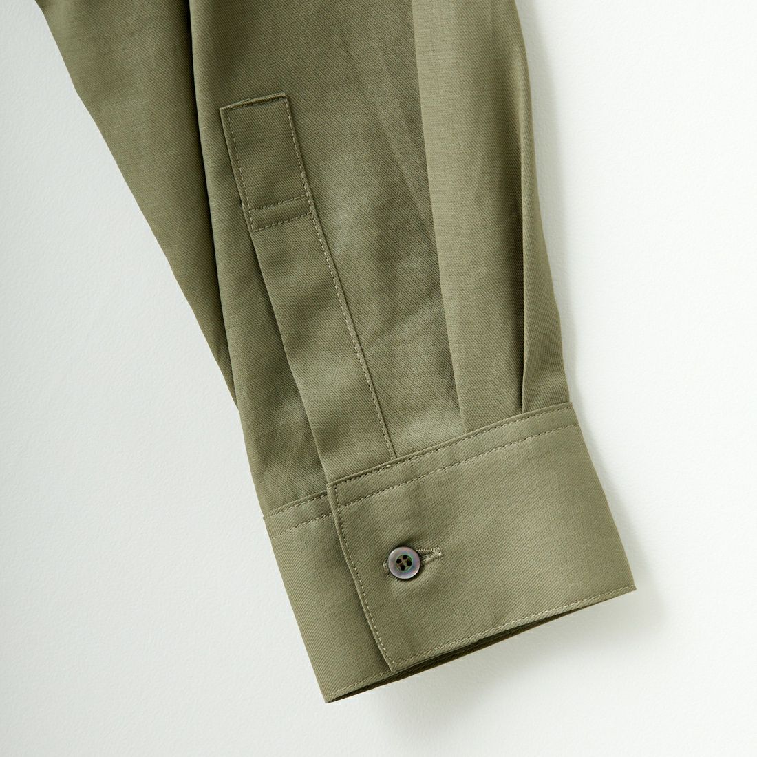 MICA&DEAL [マイカアンドディール] スキッパーショートブラウス [0124301209] KHAKI