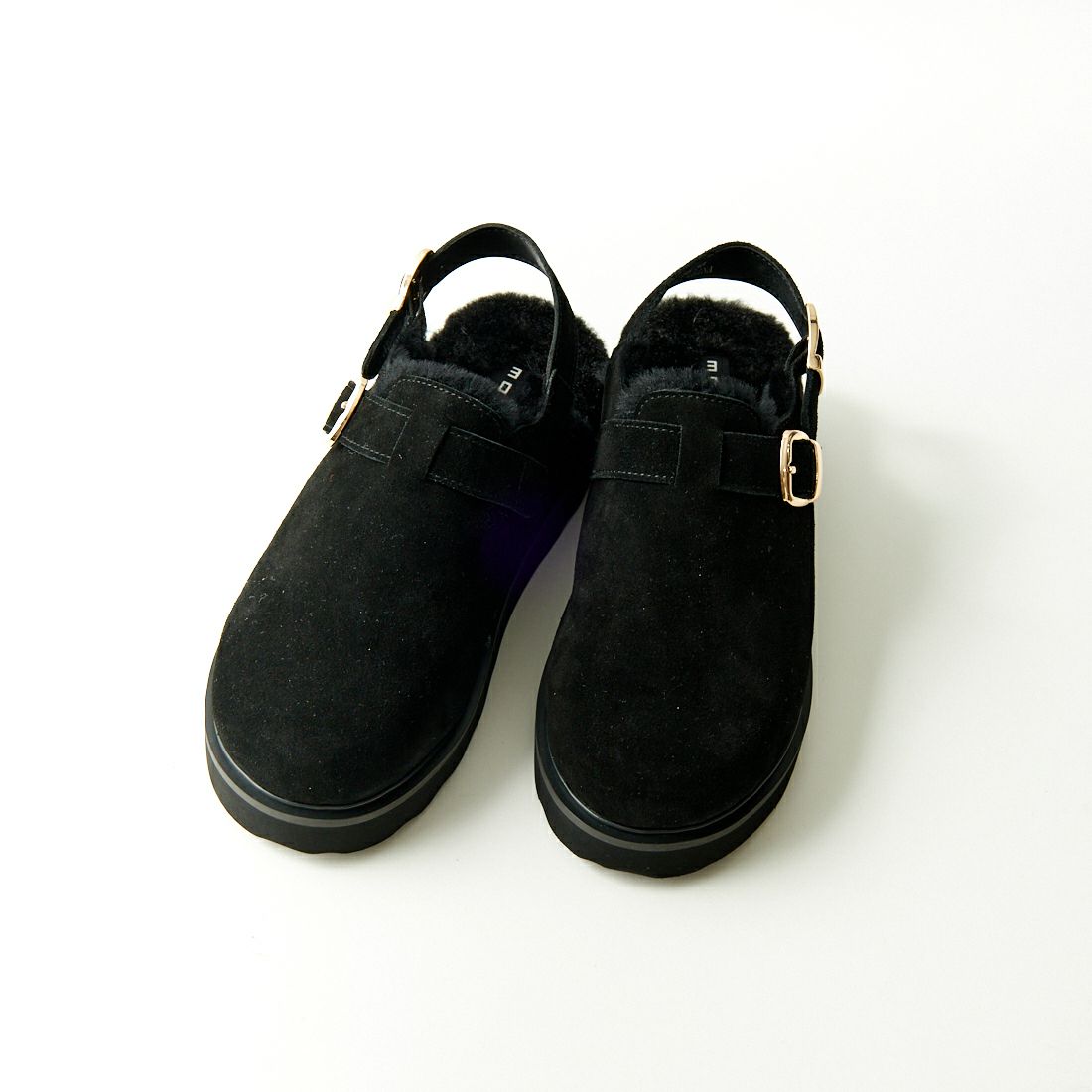 MOHI [モヒ] ムートンサボサンダル [GU1-22165-AF-MU] NEGRO/BLAC